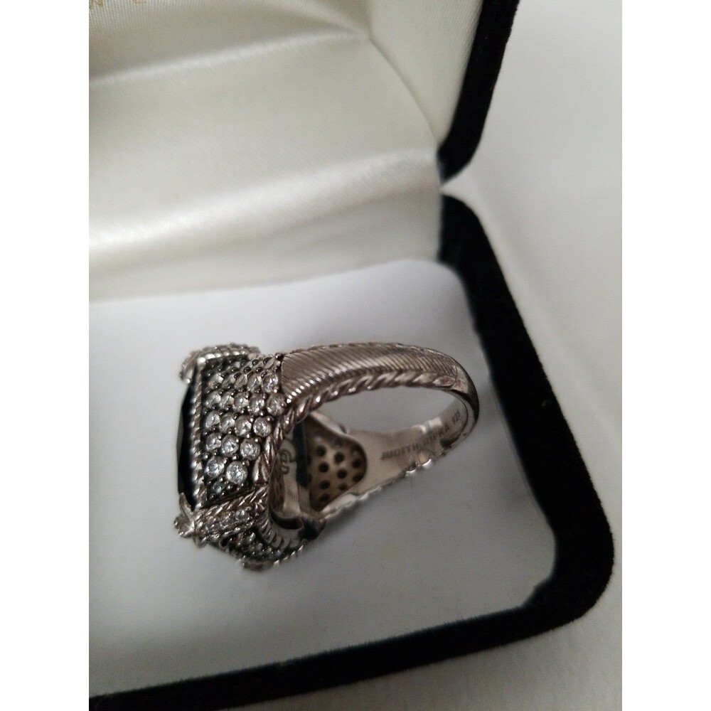Judith Ripka Onyx RING SIZE 10 - Picture 8 of 8